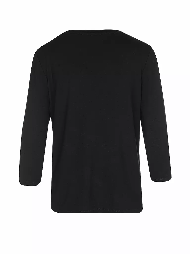 COMMA Langarmshirt  schwarz