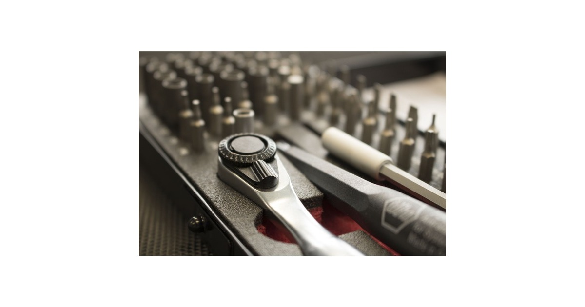 WihaMicroBit-set ESD bitset  (Zwart/geel, 66-delig incl. box)