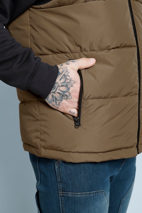 Boston Park Steppweste, Stehkragen, Zipper, bis 74