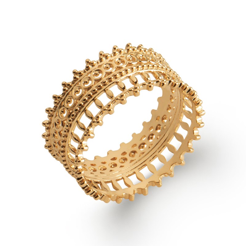 Bague Femme - Plaqué Or
