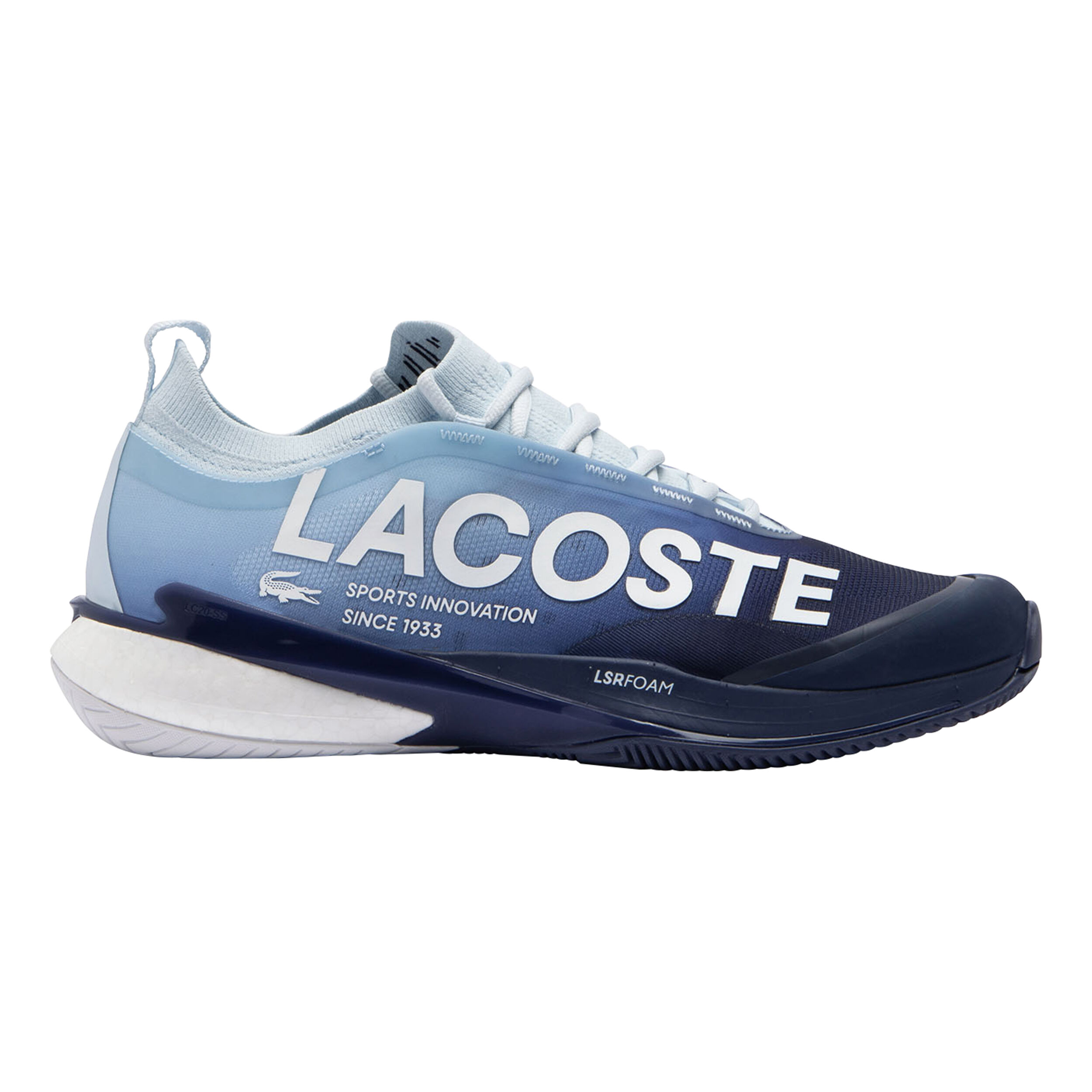 Lacoste AG-LT LITE Chaussures Toutes Surfaces Hommes - Bleu Clair , Bleu Foncé