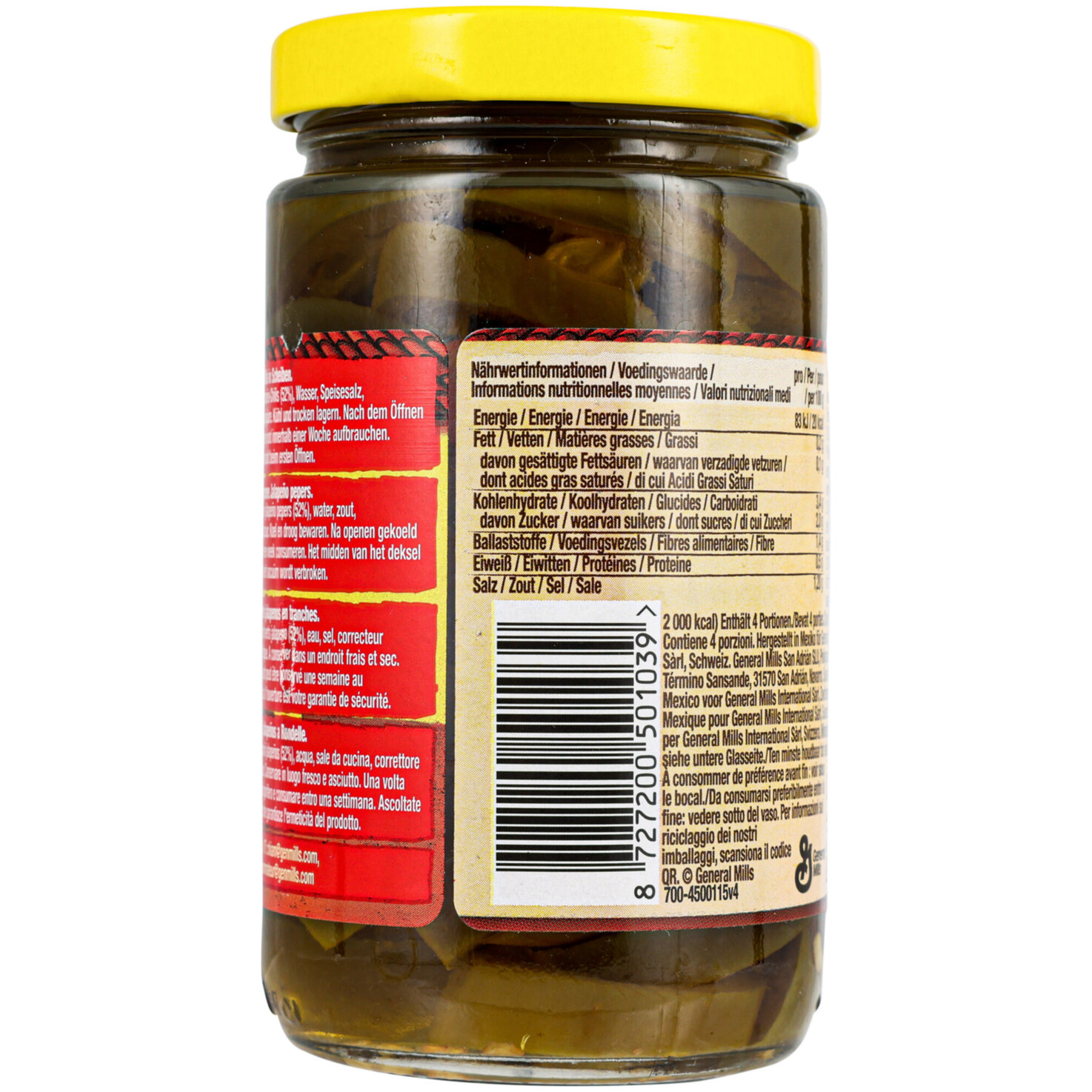 Old El Paso Sliced Jalapenos scharf