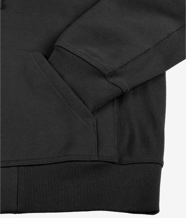 Carhartt WIP American Script Hooded Zip-Hoodie (black)