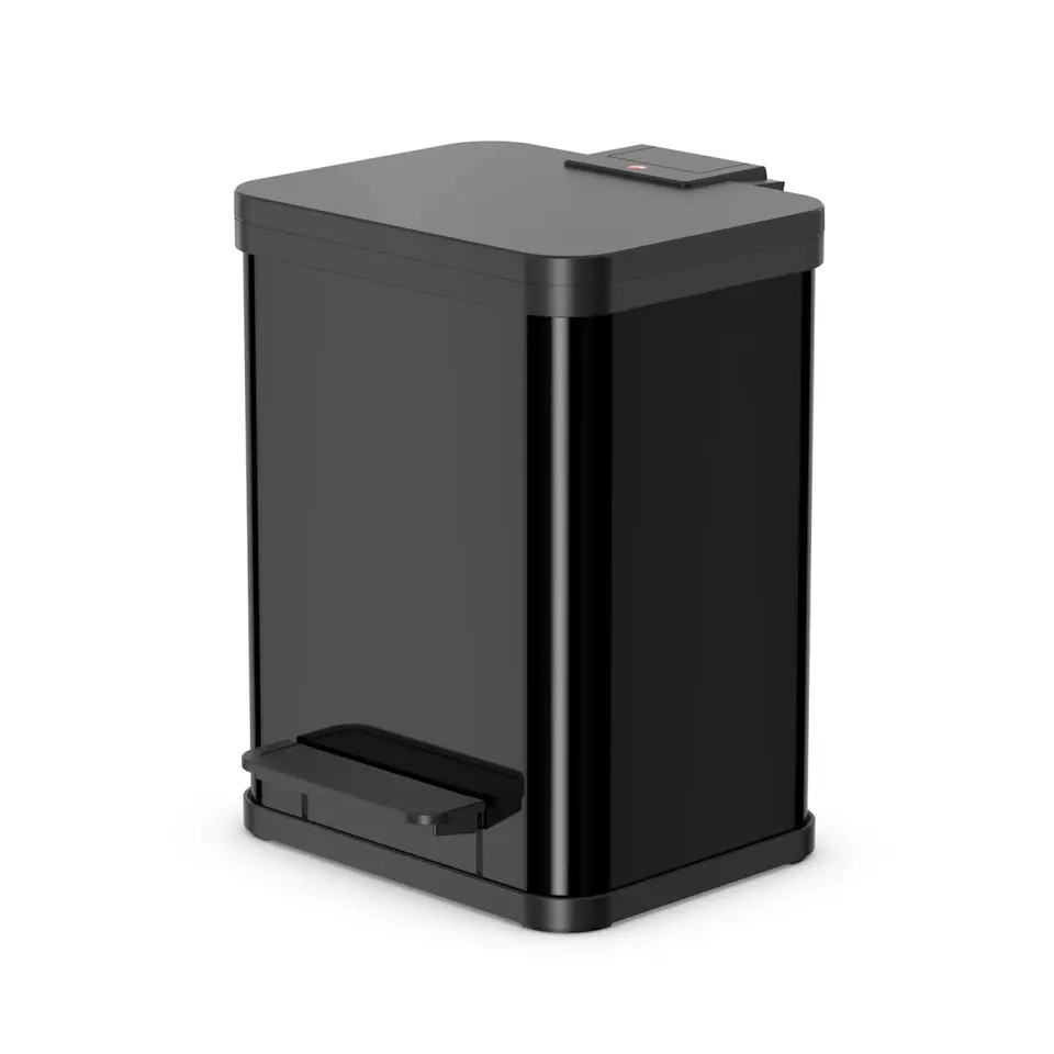 Hailo Öko Duo Plus M Prullenbak - 2x9L - zwart