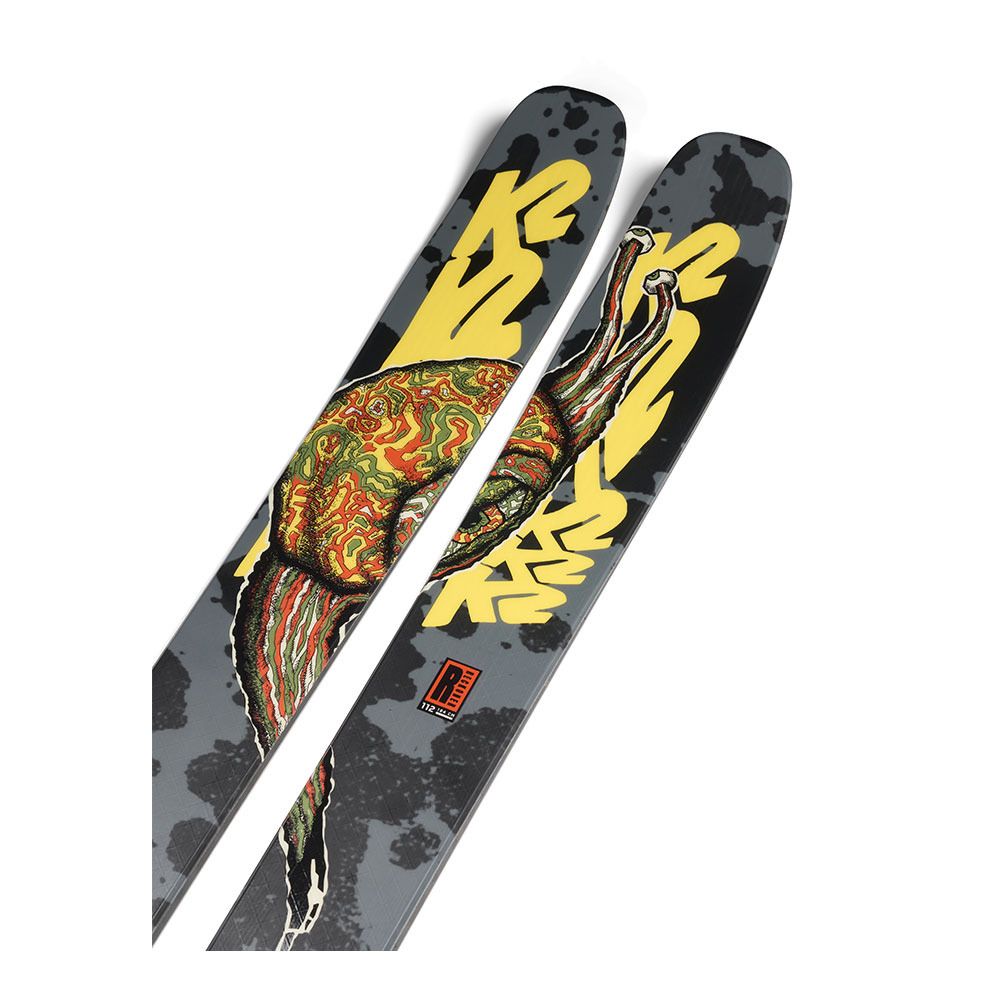 K2 RECKONER 112 - Skis freestyle Homme red/black/yellow