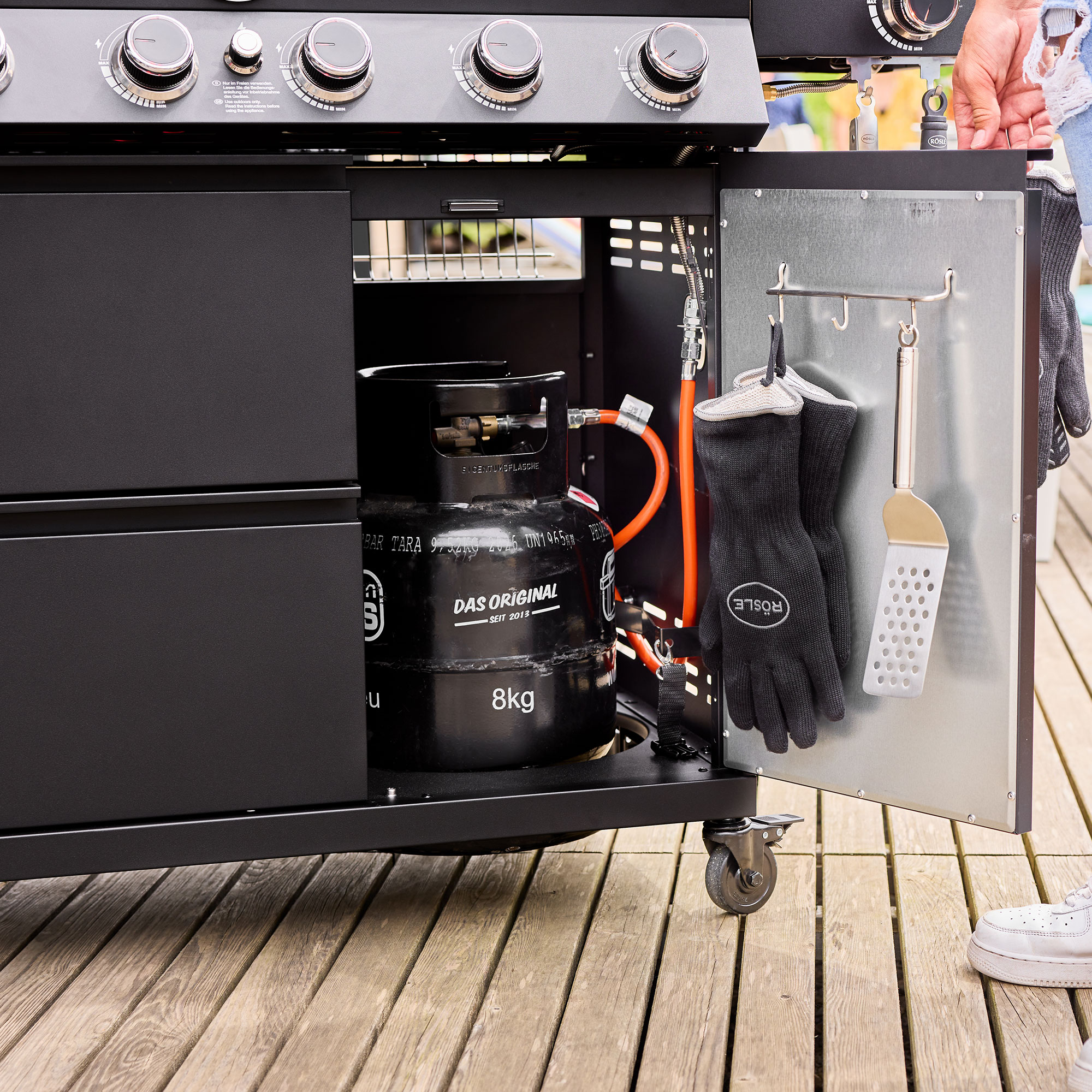 Gasgrill BBQ-Station VIDERO PRO G6-S VARIO+ 50mbar