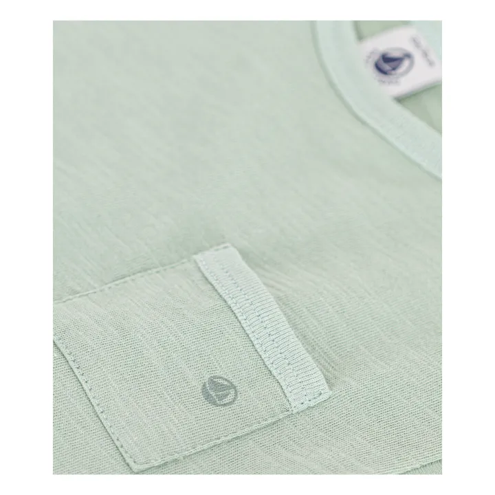 Petit Bateau T-shirt Marmiton Jersey Flammé | Sauge