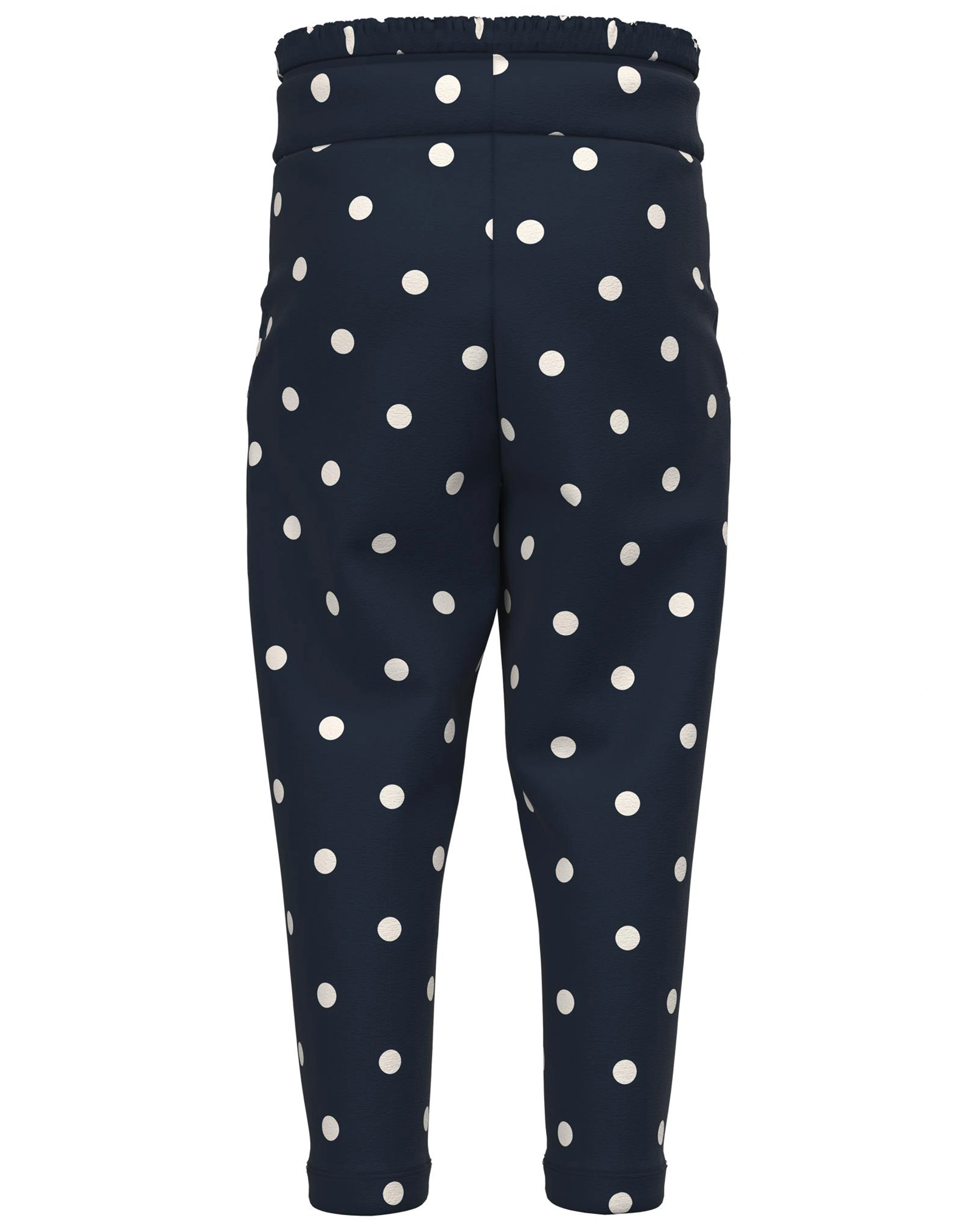 Jerseyhose NMFFANN gepunktet in dark sapphire