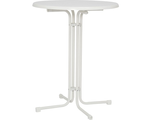 Staande tafel MFG Sevelit Ø 85 H 110 cm wit