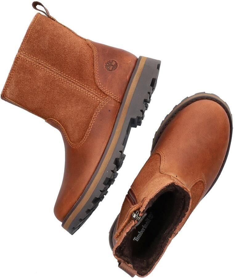 Timberland Enkelboots Courma Kid Warm Lined Cognac