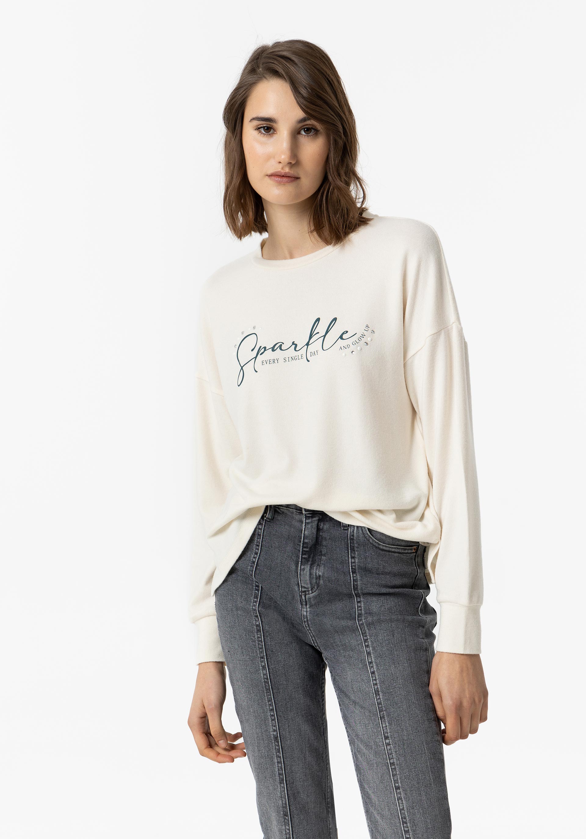 T-shirt Toque Suave com Mensagem