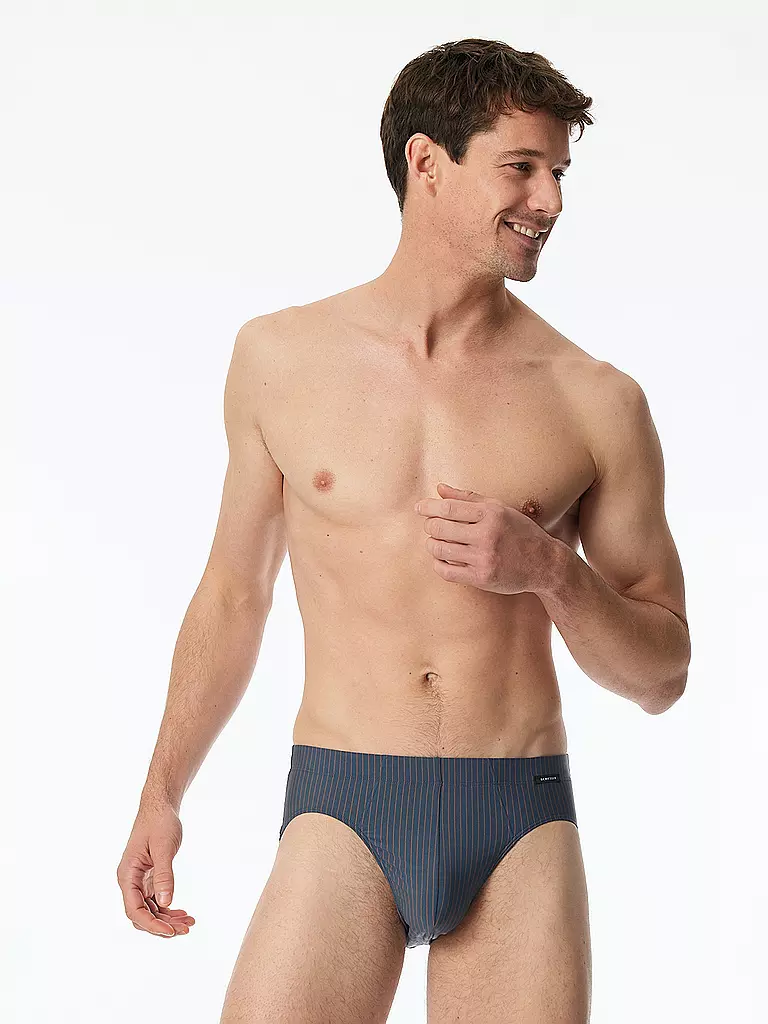 SCHIESSER Slip SUPERMINI jeansblau blau
