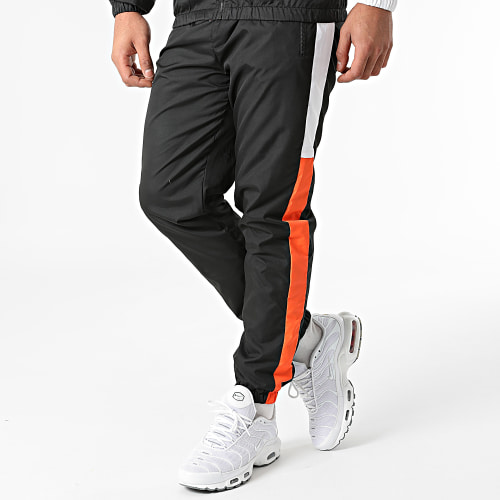 Ensemble De Survêtement TX-688 Noir Orange Blanc