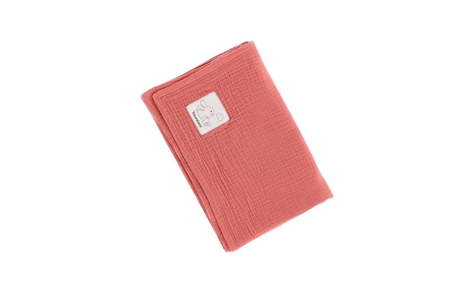 Kuscheldecke aprikose 75 x 100 cmKuschelweiche Babydecke, luftig und leicht