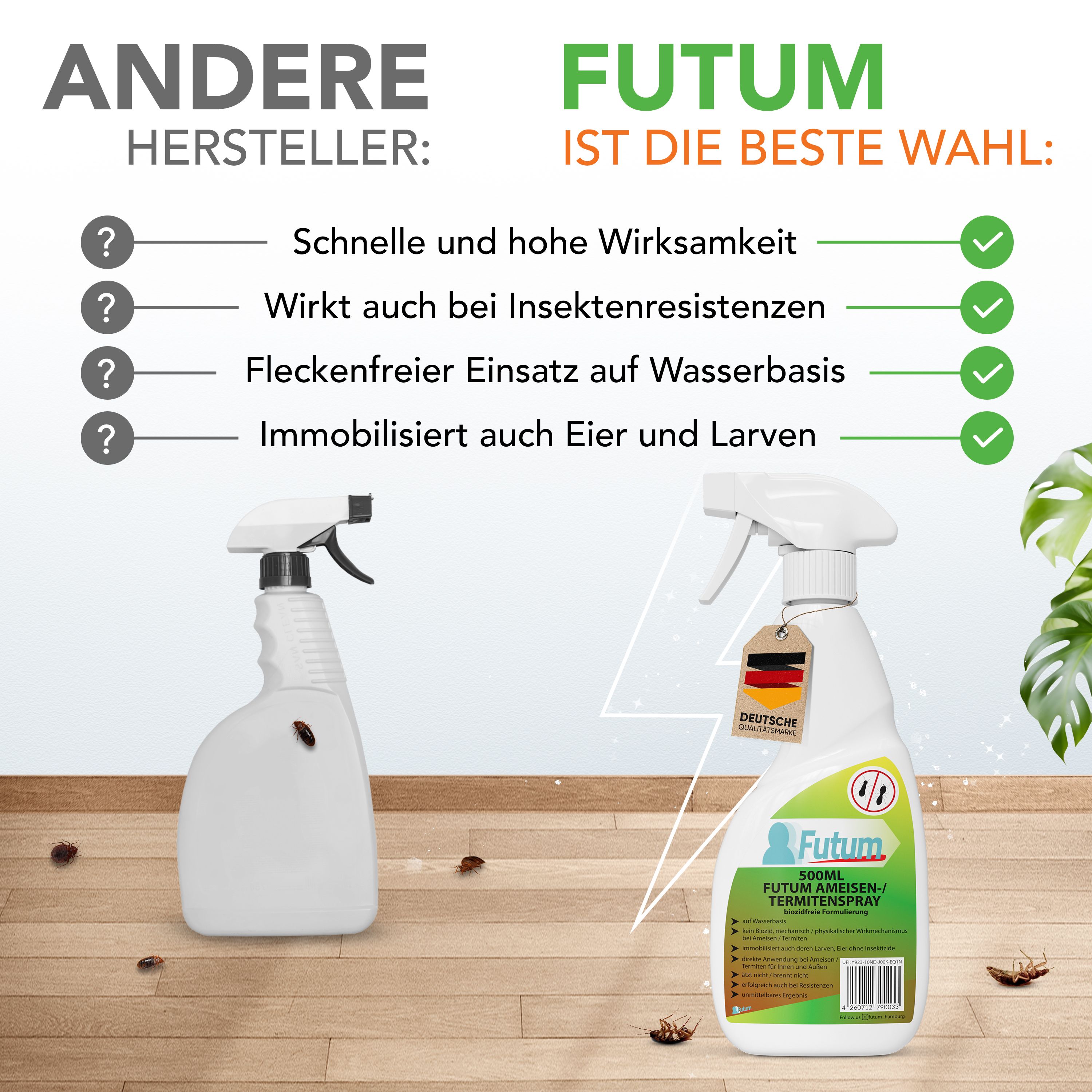 FUTUM 500ml Ameisen- / Termitenspray