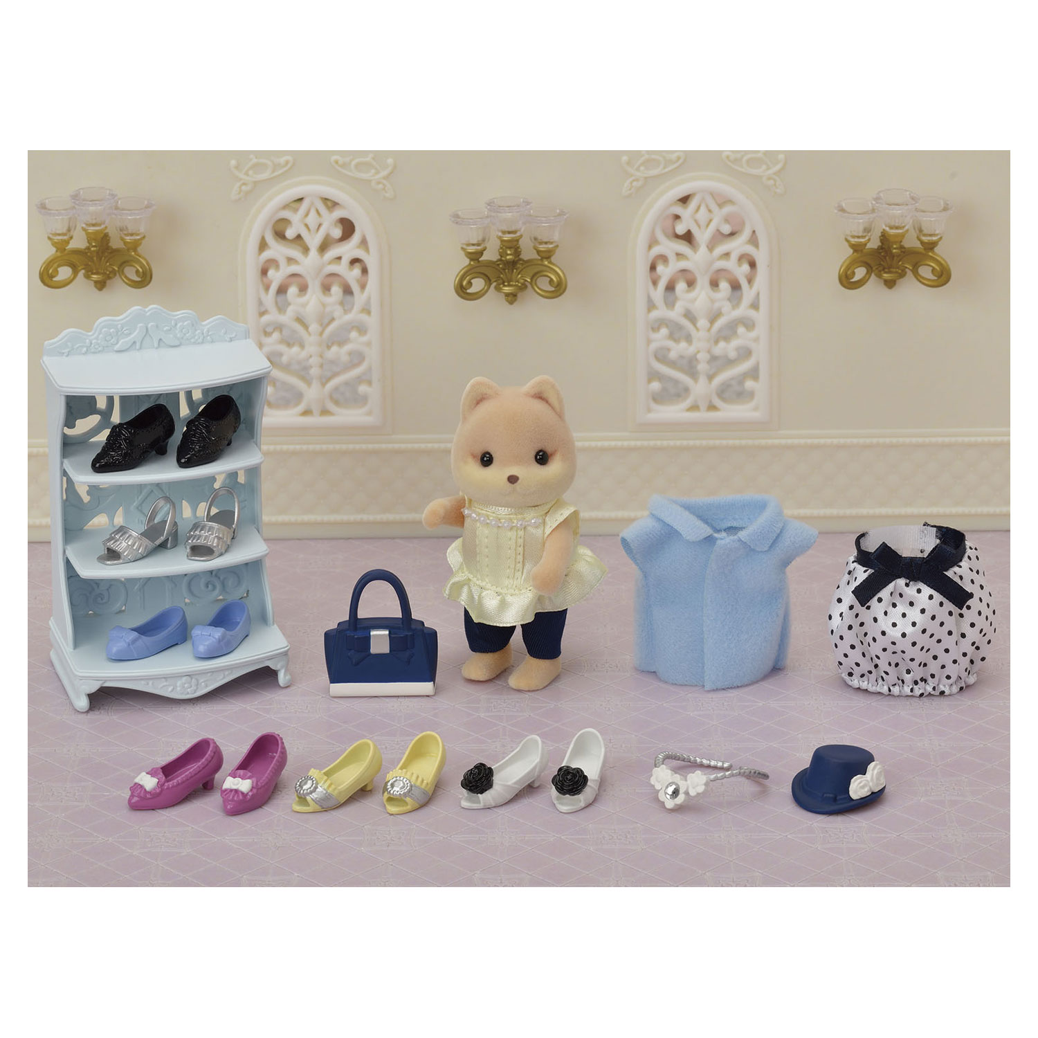 Sylvanian Families 5541 Fashion Playset- Karamelhond