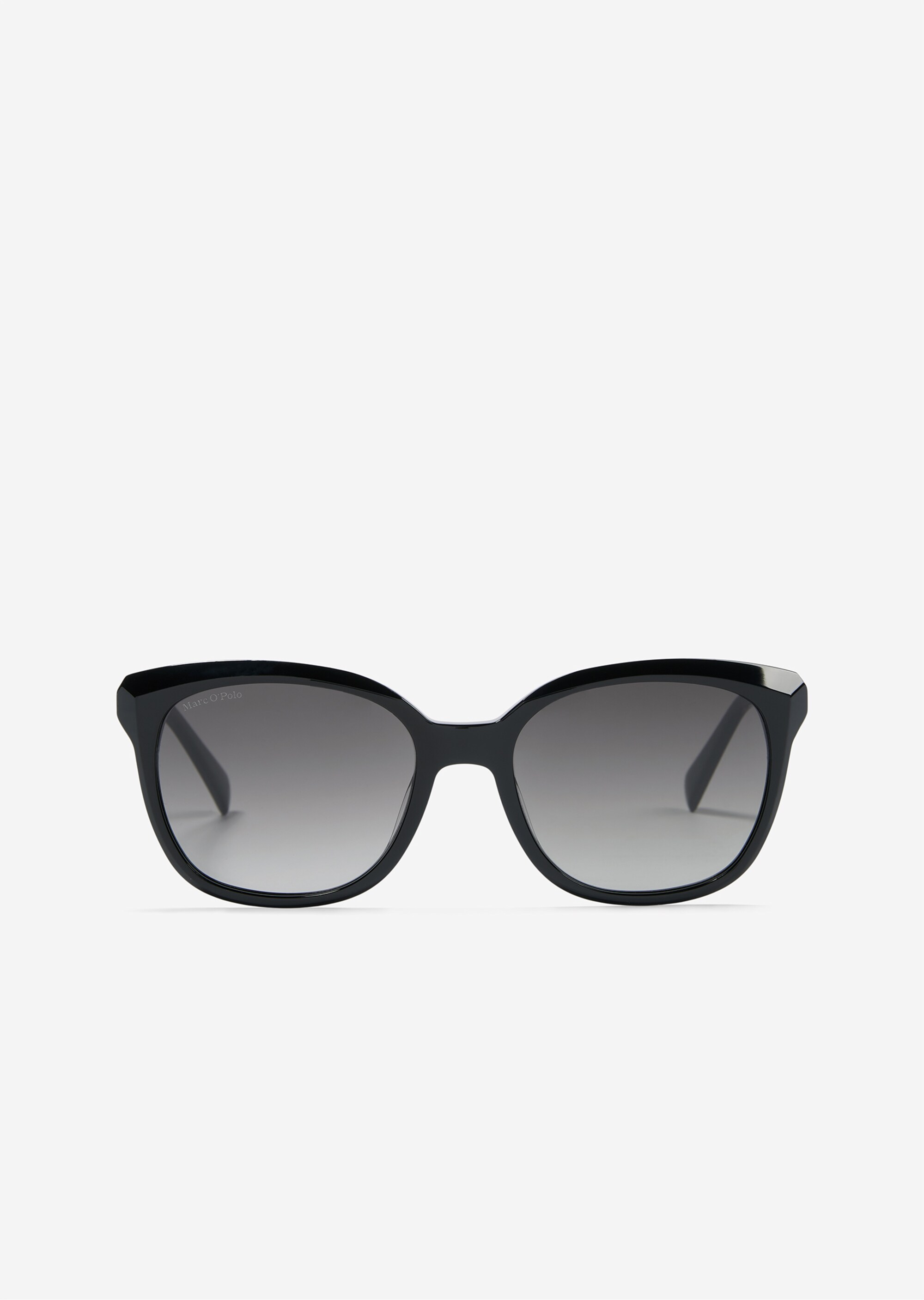Unisex-Sonnenbrille mit breitem Bio-Acetat-Rahmen