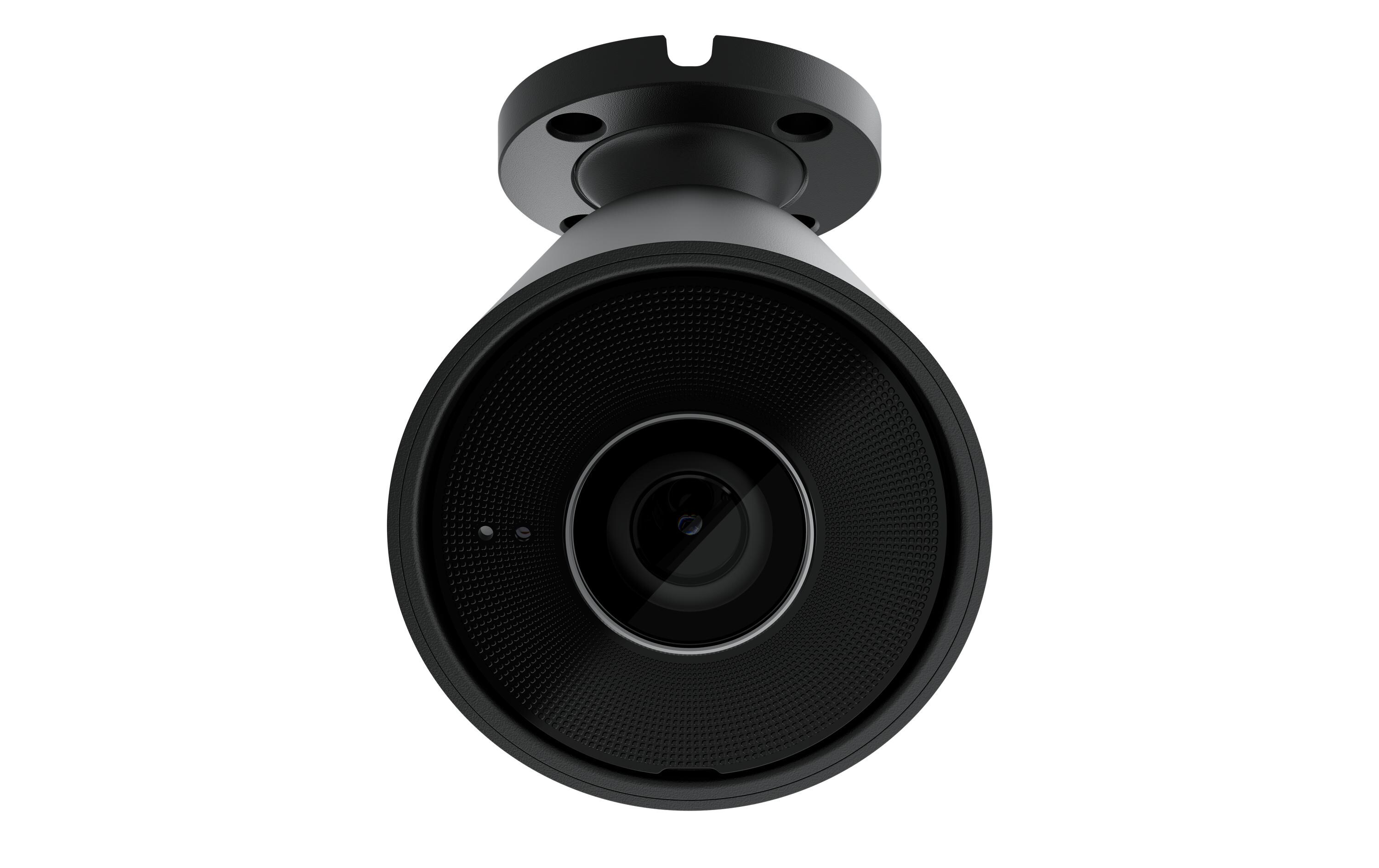 Netzwerkkamera BulletCam (8 Mp/4 mm) Schwarz<br>Kabelgebundene IP-Überwachungskamera mit KI