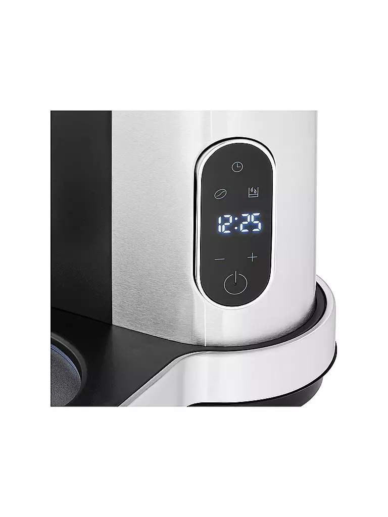 WMF Lumero Kaffeemaschine mit Glaskanne silber