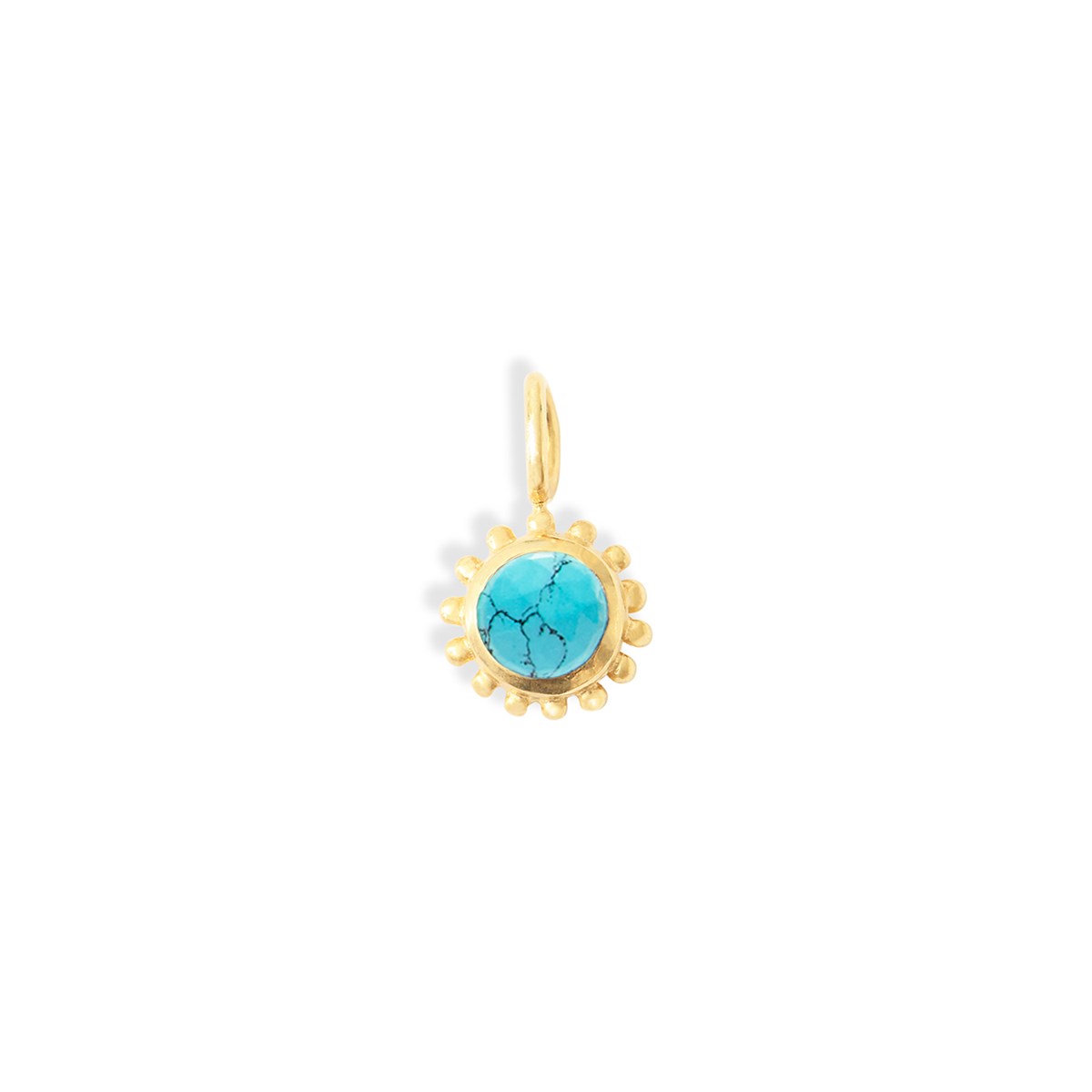 Collier mini Surya Soleil et Turquoise