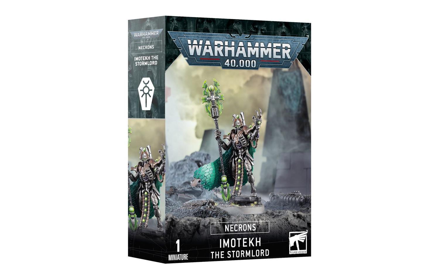 Figur Warhammer 40.000 Imotekh StormlordWarhammer 40.000 Miniatur: Necrons Imotekh der Sturmherr