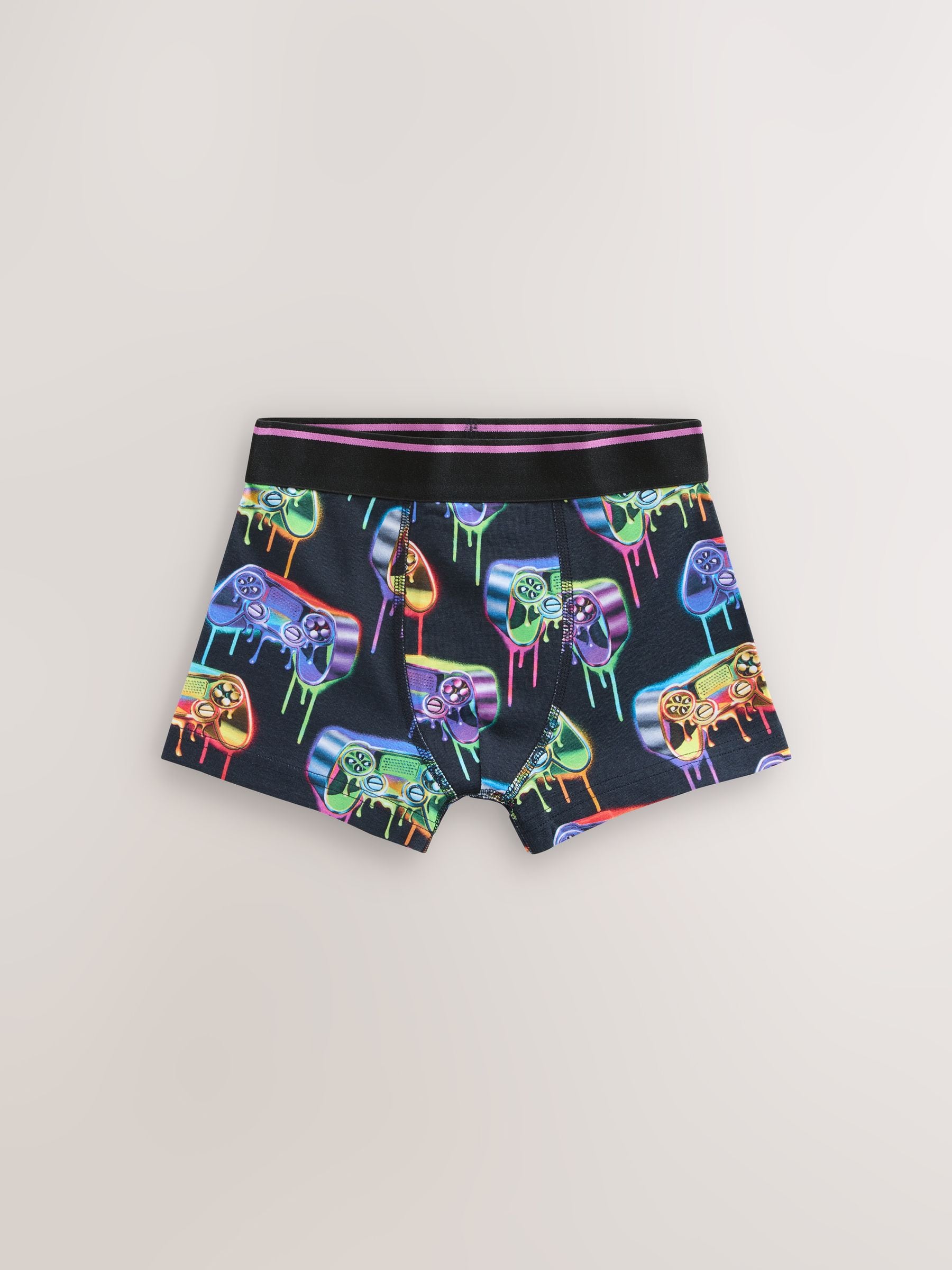 Grafittiprint gamer - Verpakking van 5 boxers (2-16jr)