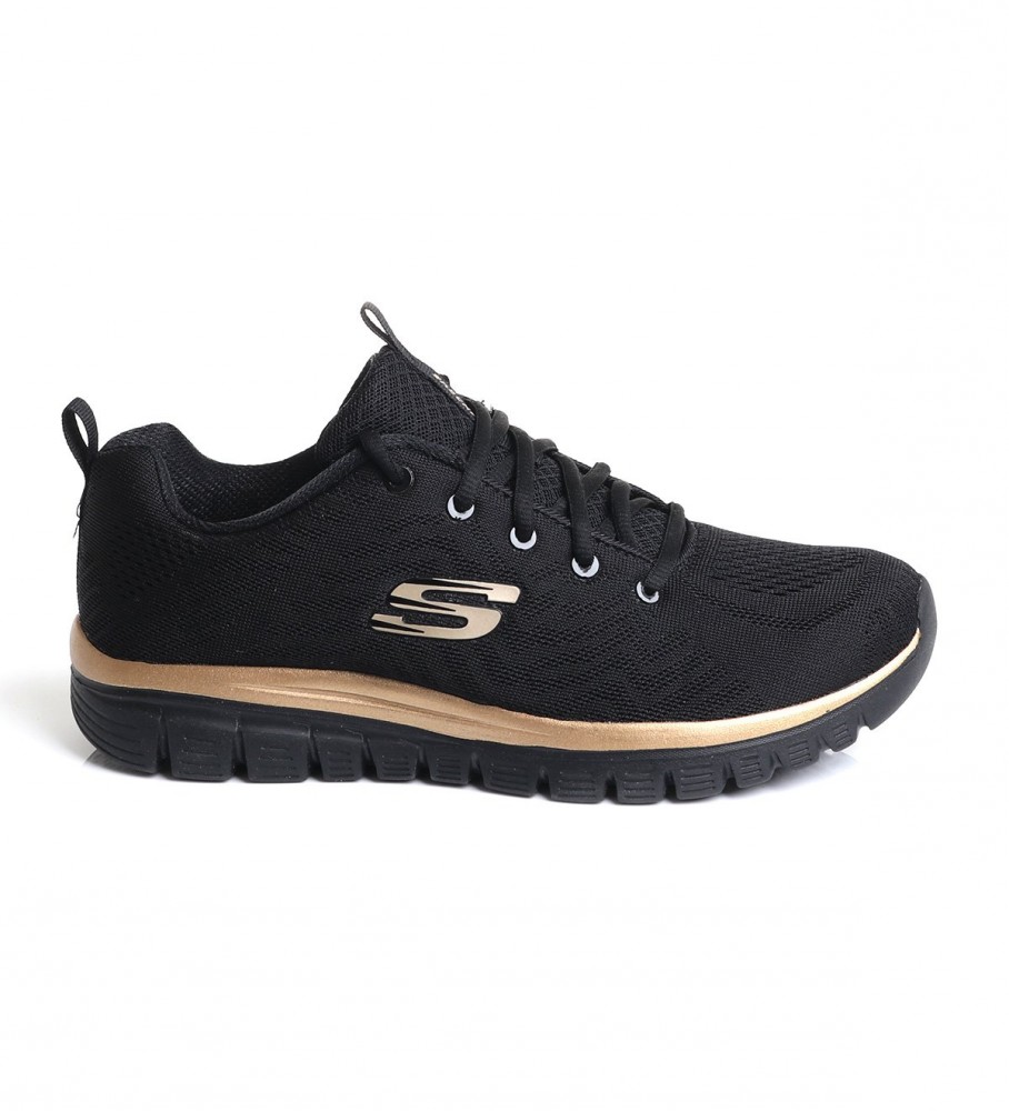 Tênis Skechers Graceful Get Connected Preto
