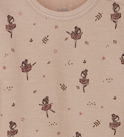Hust and Claire Body L/æ - Wolle/Bambus - Baloo - Rose Cloud m.