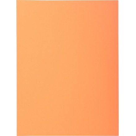 Paquet de 50 chemises 2 rabats SUPER 210 - 24 x 32 cm - Orange