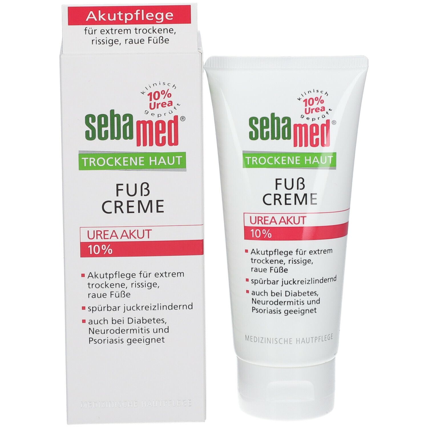 sebamed® Trockene Haut Fußcreme Urea Akut 10%