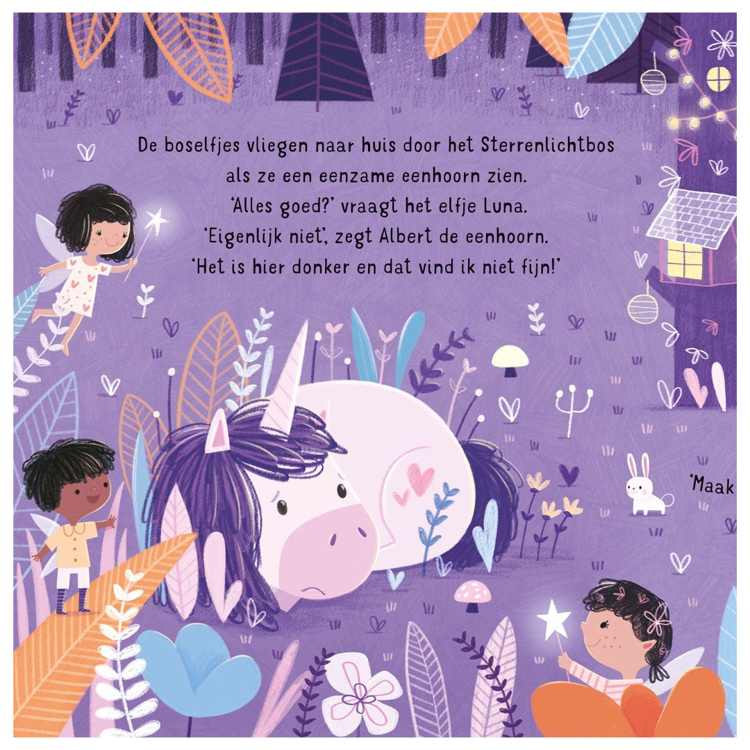 Uitgeverij usborne lichtjesboek elfjes