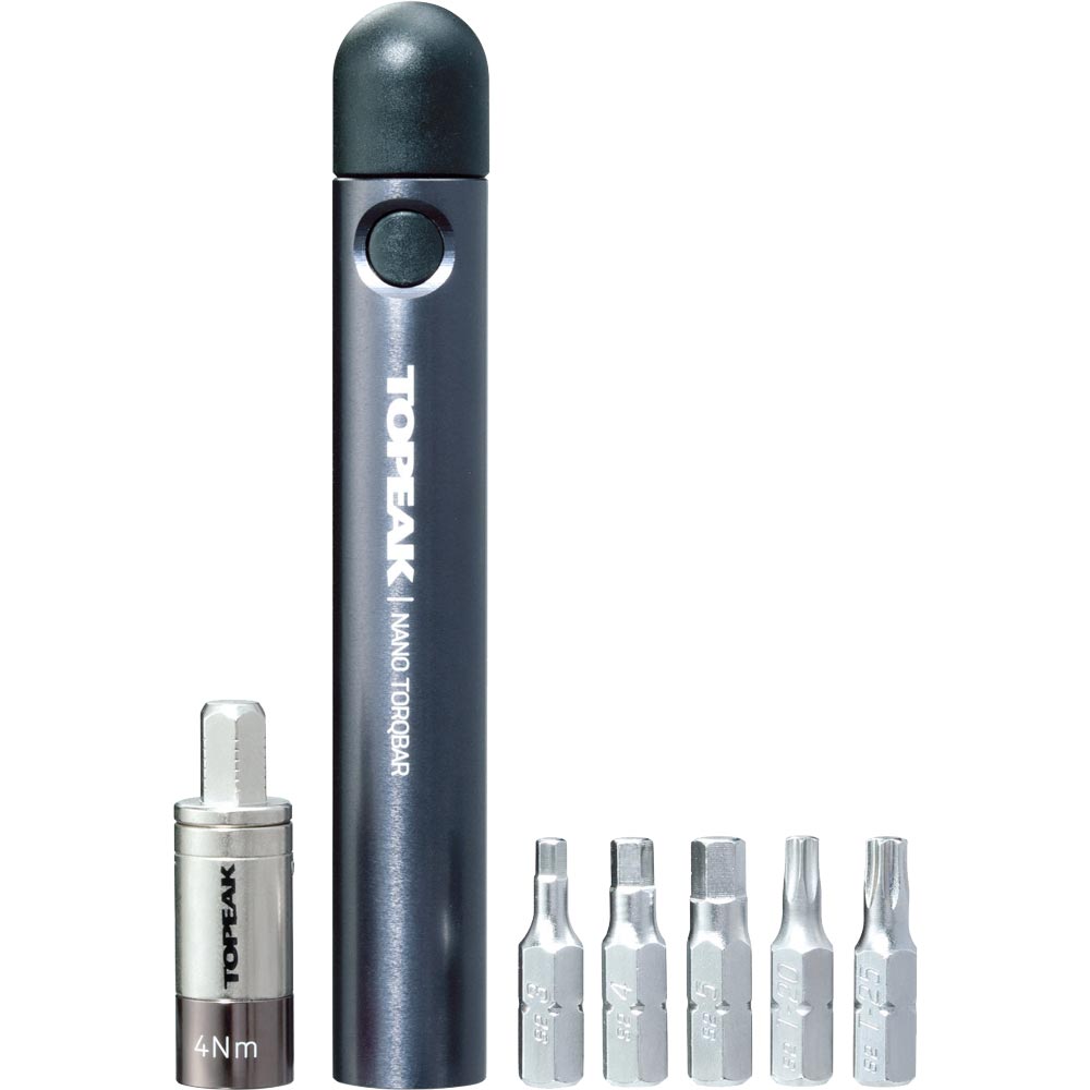 Topeak Nano TorqBar 4 Drehmomentschlüssel metallic