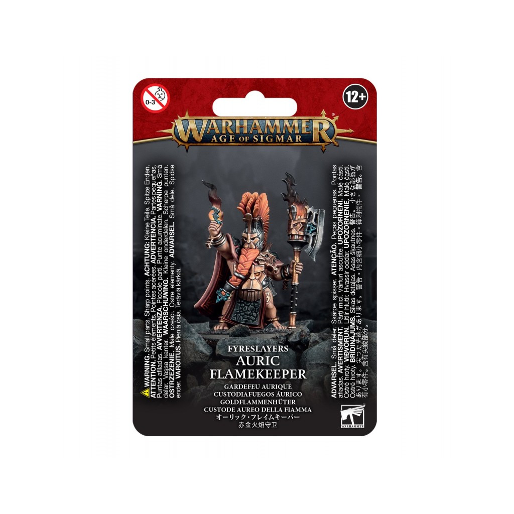 Age of Sigmar : Fyreslayers - Auric Flamekeeper