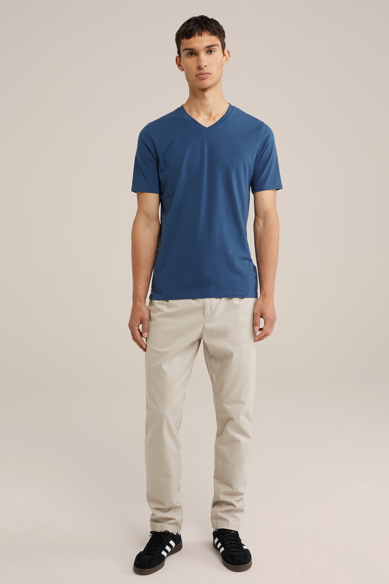 T-shirt WE Fashion Donkerblauw