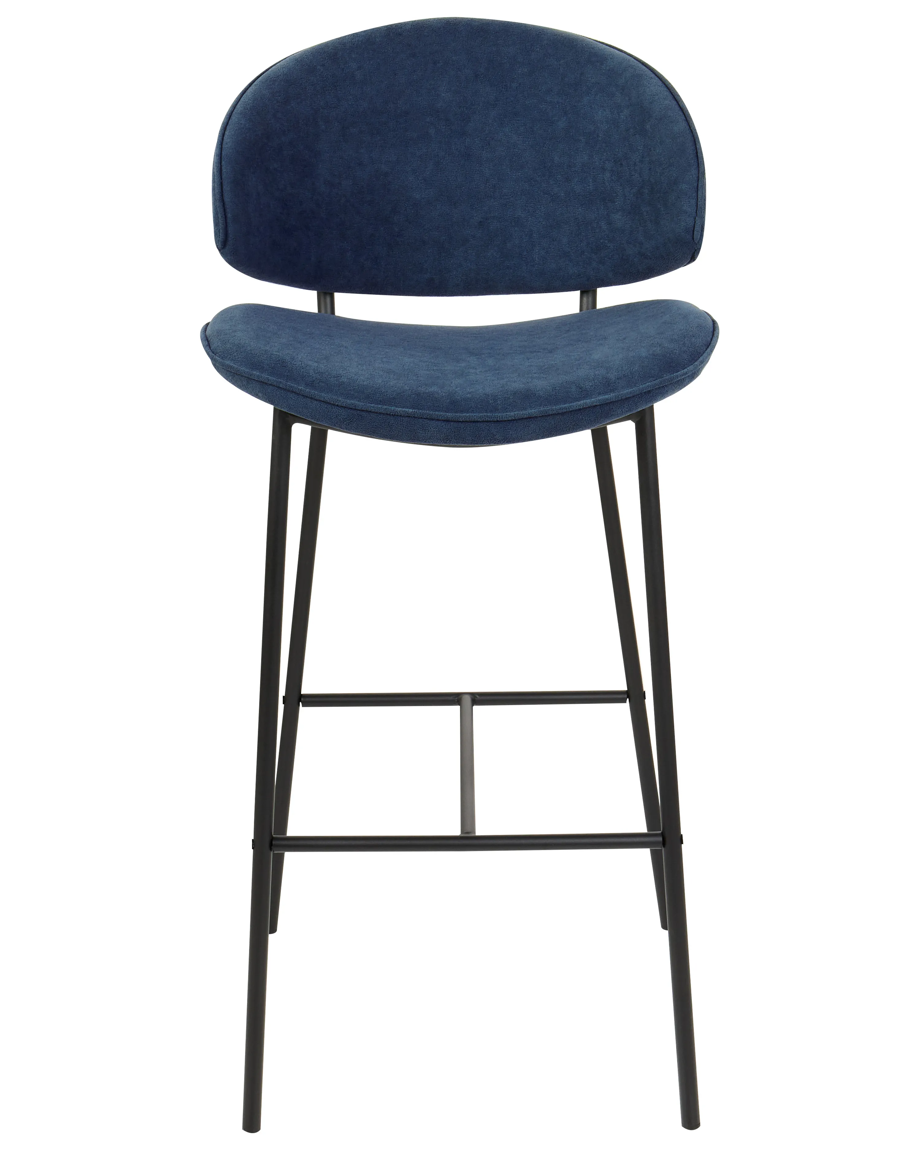 Set van 2 barstoelen KIANA Marineblauw