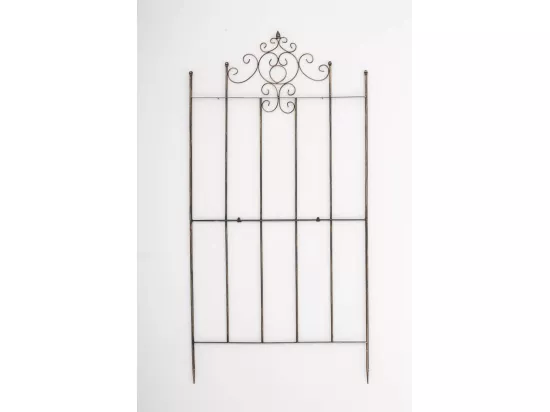 Treillis support pour plantes métal bronze 85.5 x 2 x 170 cm 10_0003896