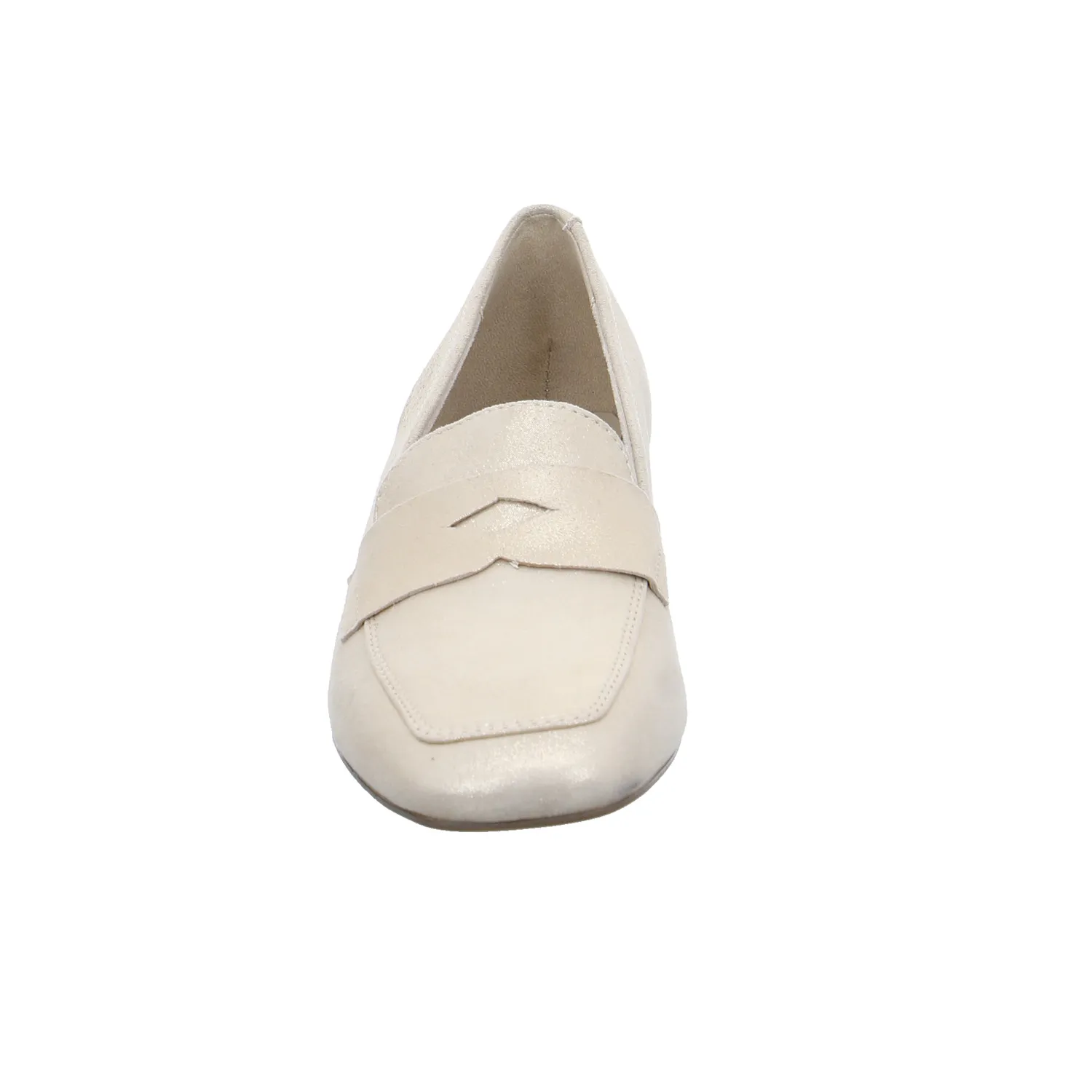 TAMARIS Slipper Beige Leder