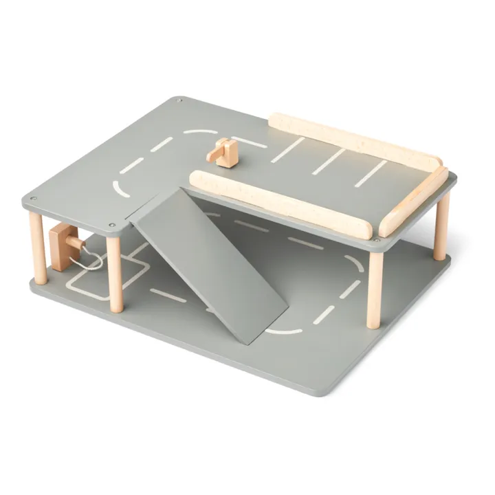 Liewood Garage en bois | Ash grey/Sandy