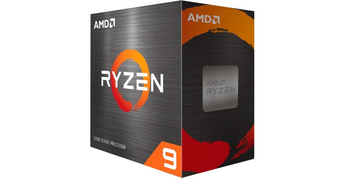 AMDRyzen 9 5900XT, 3,3 GHz (4,8 GHz Turbo Boost) socket AM4 processor  (Boxed)