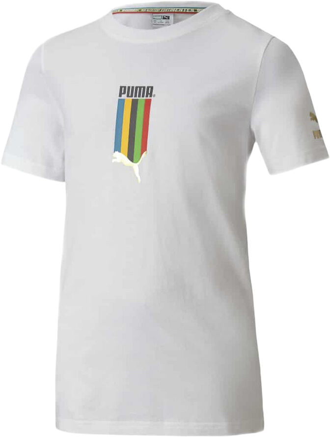 Puma TFS Graphic T-shirt Hvid