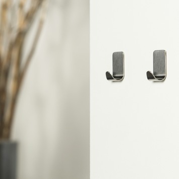 Tiger Haak Basic RVS - 2 Stuks