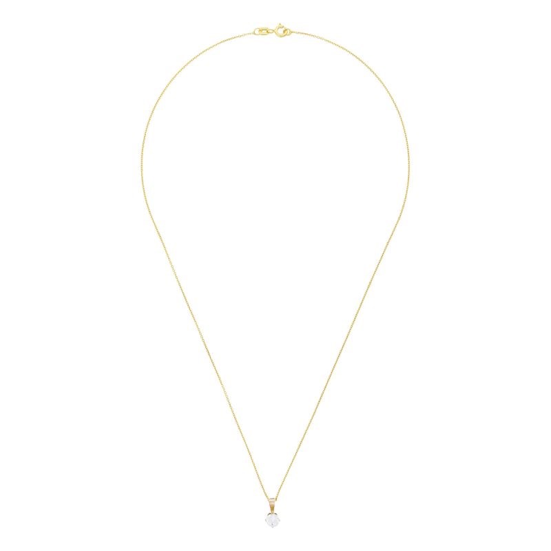 Pendentif Or Jaune 375/1000 et Zirconium