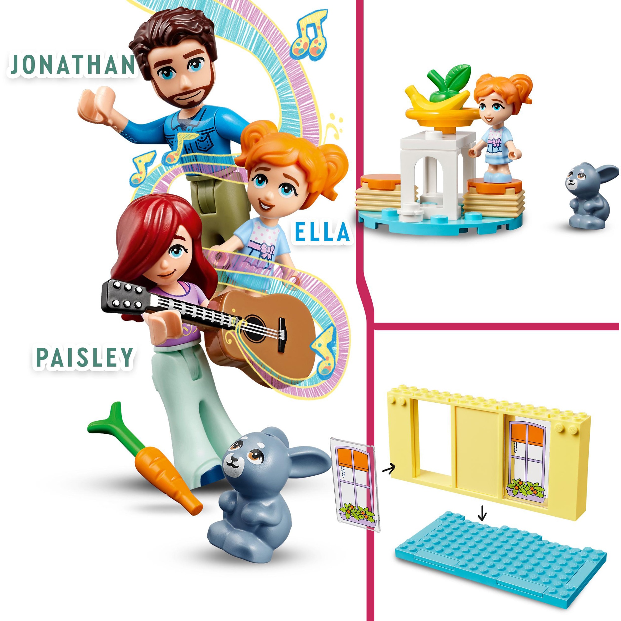 LEGO Konstruktionsspielzeug Friends Paisleys Haus