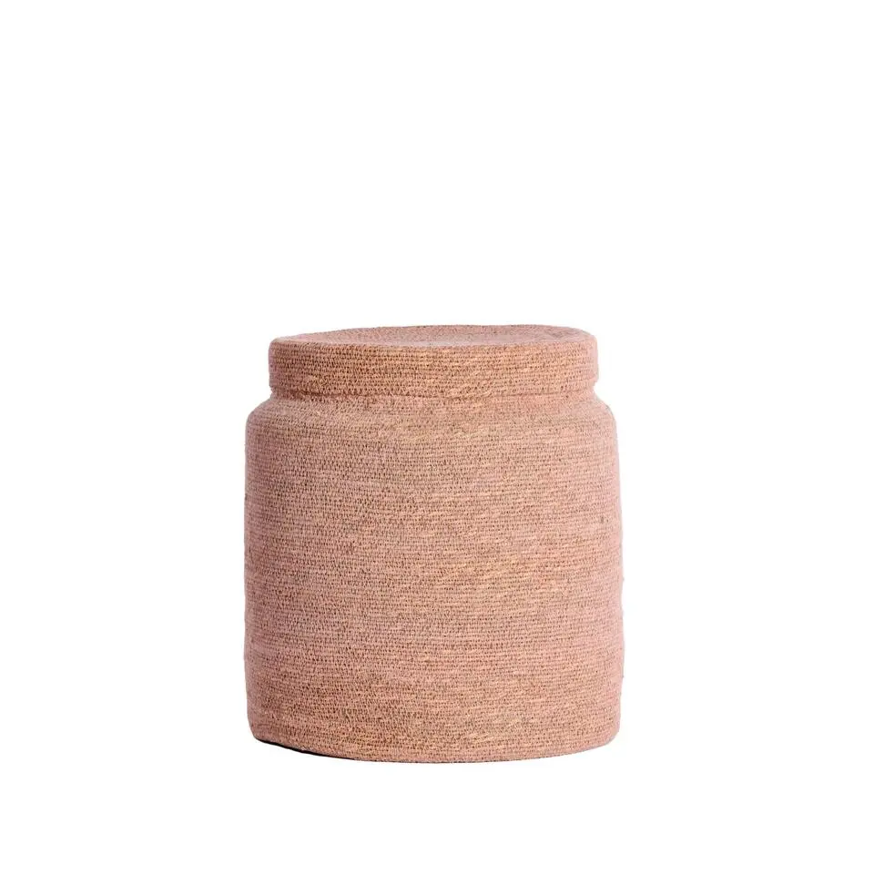 Mand Betania - Lichtroze - Ø33cm - Set van 2
