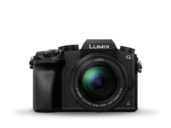Panasonic Lumix G DMC-G70M - Digitalkamera - spejlløst - 16.0 MP - Four Thirds - 4K - 5x optisk zoom 12 - 60 mm objektiv - Wi-Fi - sort