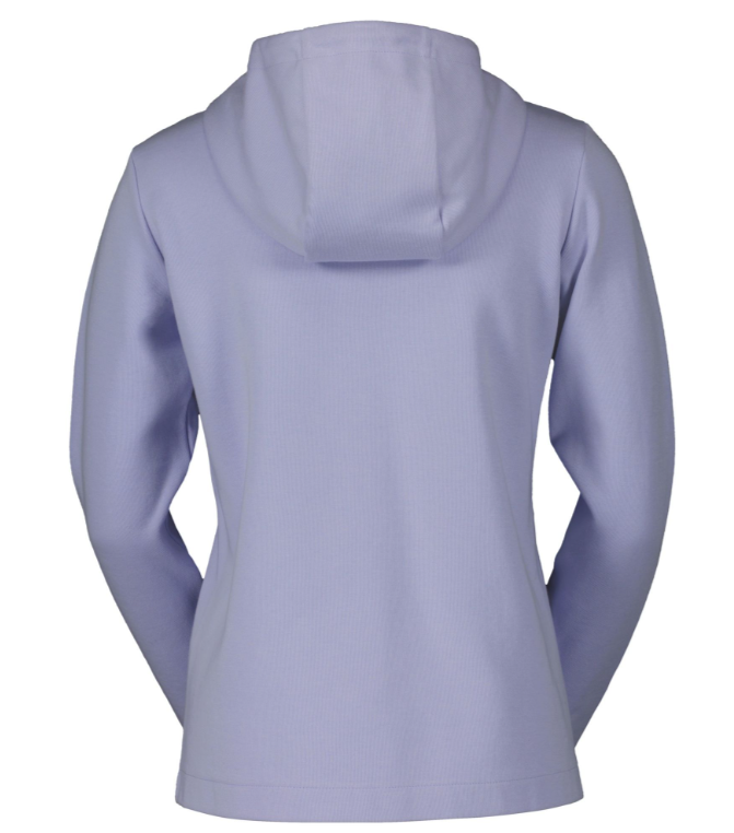 SCOTT Tech Zip Hoody til Kvinder, Moon Blue