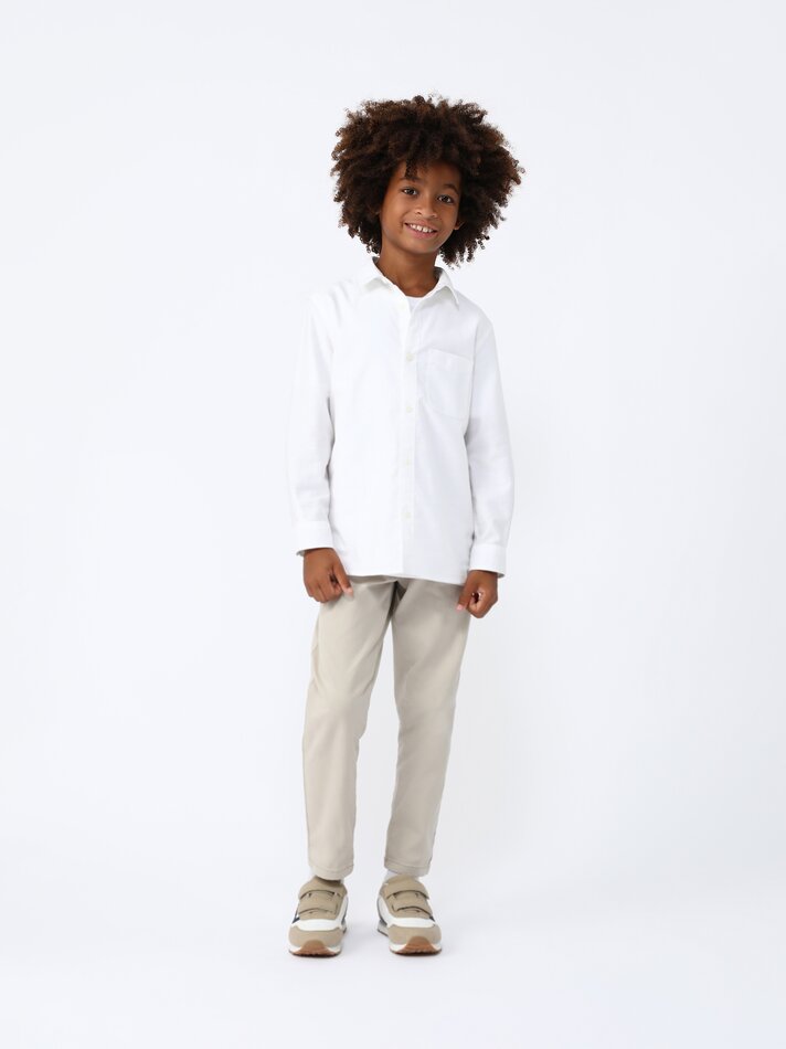 Camisa Oxford - Branca