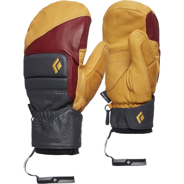 Moufle ski BLACK DIAMOND SPARK JOHNNY MITTS AMBER-DARK CRIMSON