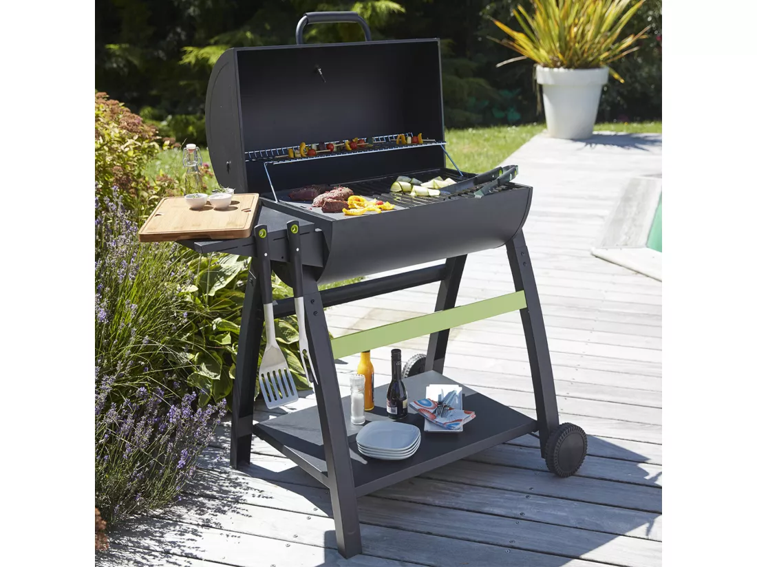 Barbecue au charbon de bois TONINO 70 - COOK'IN GARDEN