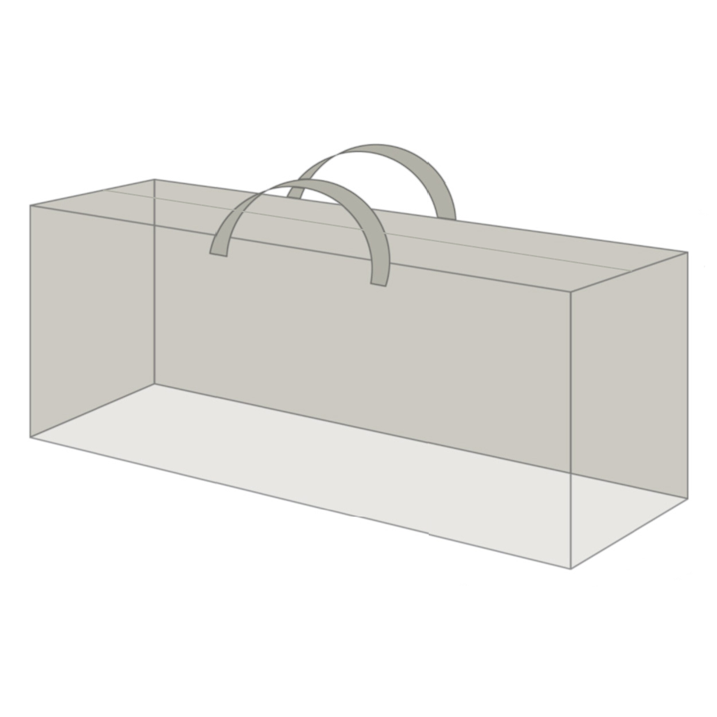 Grasekamp Black Premium Kissenschutztasche125x32x50cm / protective bag /atmungsaktiv / breathable